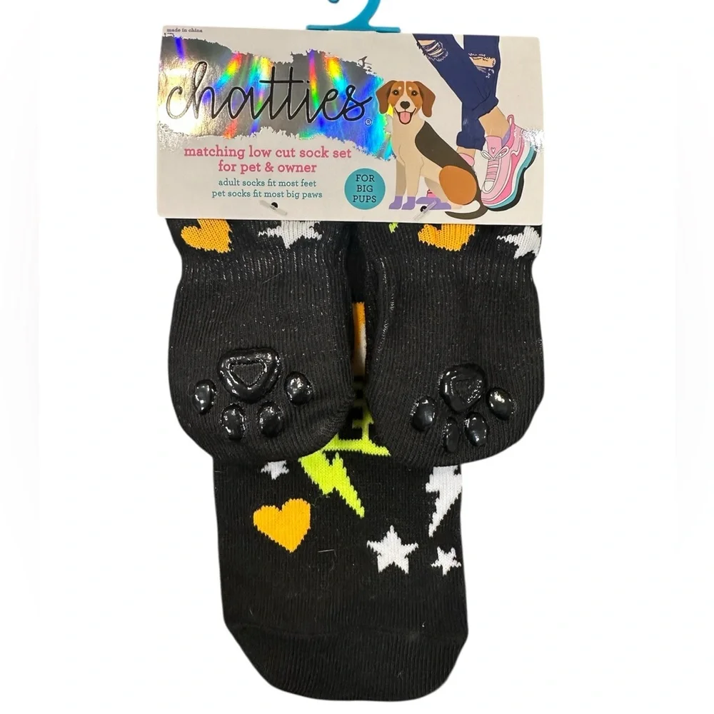 Chatties Fearless Owner Pet Socks